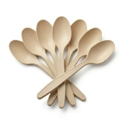 7" Plant Starch Spoons, Beige HW