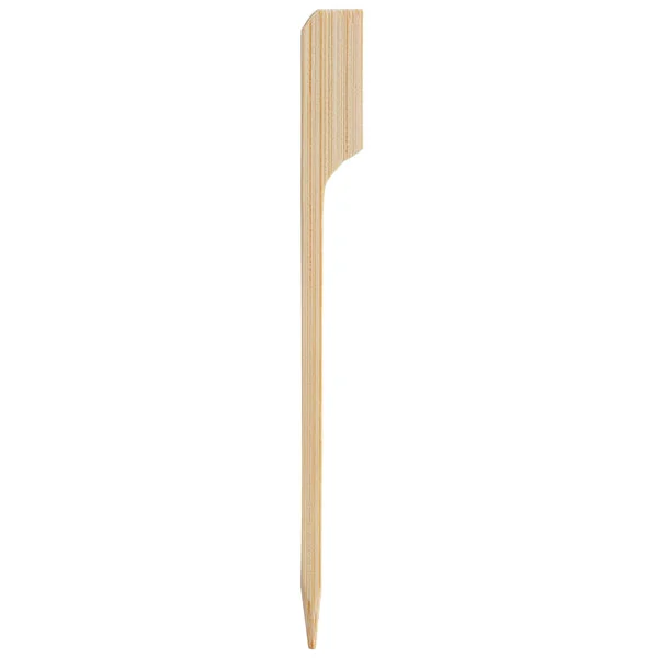 Bamboo Paddle Food Pick 3.5"