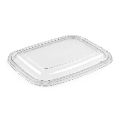 Clear PET Lid, Rect. 24–28 & 38 oz