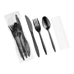 Cutlery Black 4-in-1, Medium Weight