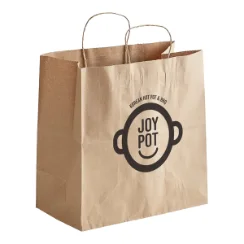 Kraft Bag 13 x 7 x 13 — Custom w/ Logo
