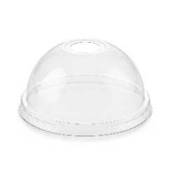 PET Dome Lid, No Hole 9–24 oz