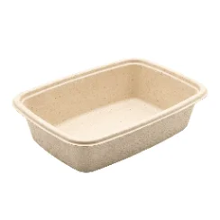 Rectangular 32 oz, Bagasse